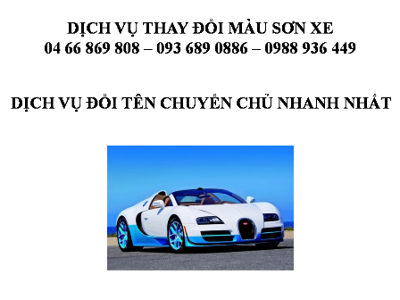 Dịch vụ đăng ký mới xe phân khối lớn