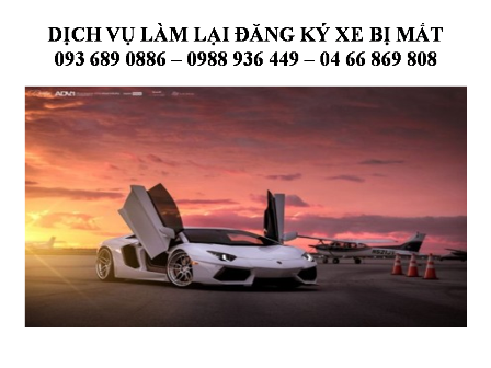 Dịch vụ đăng ký thay đổi màu sơn xe uy tín