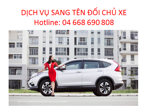 Dịch vụ sang tên xe tại Ba Vì