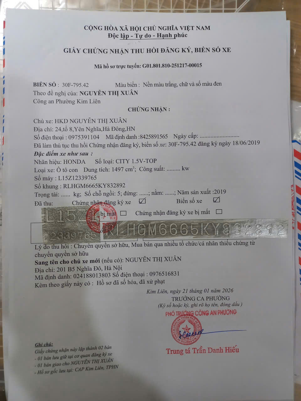 Dịch Vụ Sang Tên Xe Ô Tô Hộ Kinh Doanh Cá Thể 2026