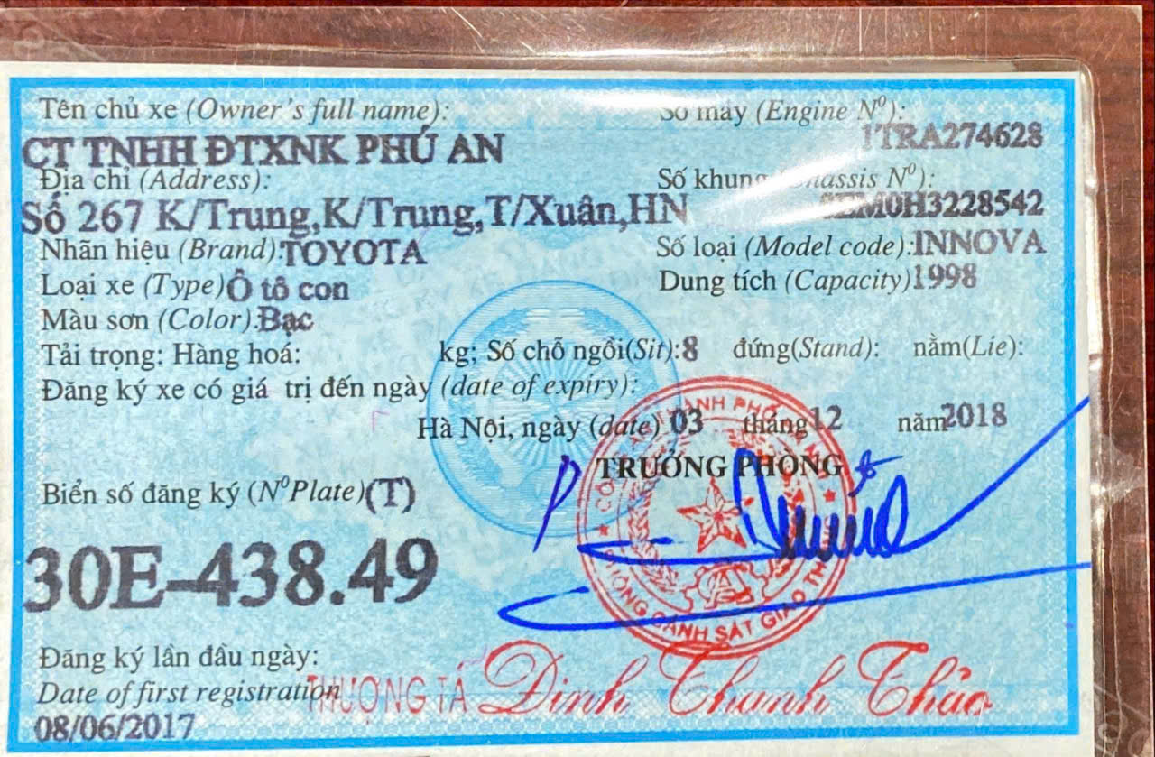 Dịch Vụ Sang Tên Xe Công Ty Đã Giải Thể 2026