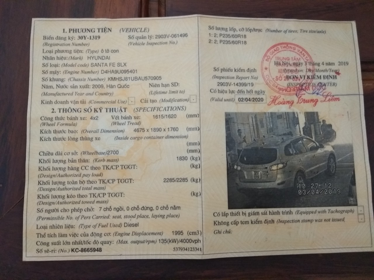 Dịch vụ sang tên xe, đổi biển xe tại Hà Nội