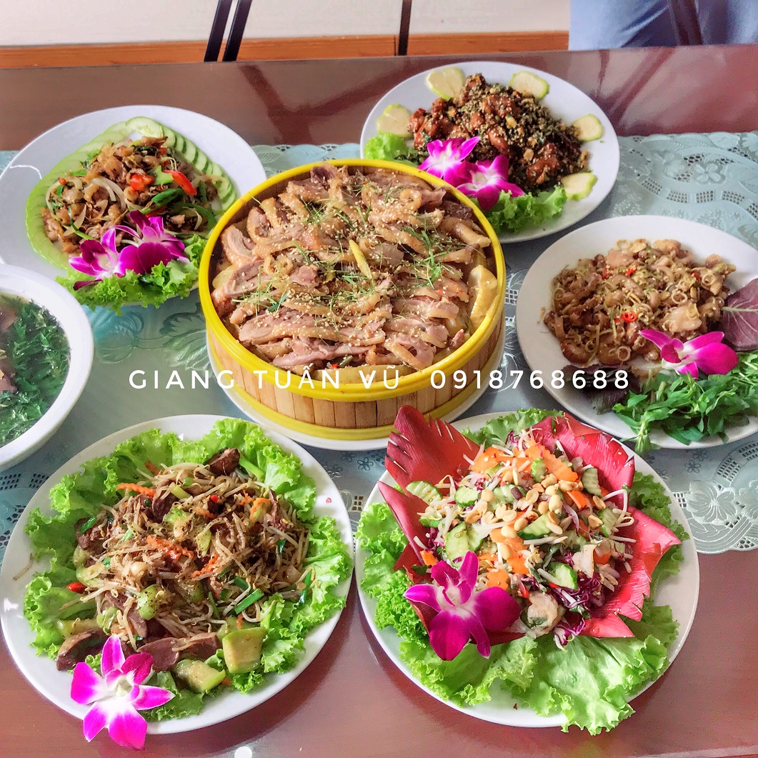 món ăn từ gà đông tảo, đặc sản gà đông tảo
