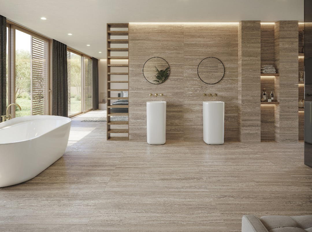   PORCELANOSA - ARROW 3D ROBLE 59,6X150CM