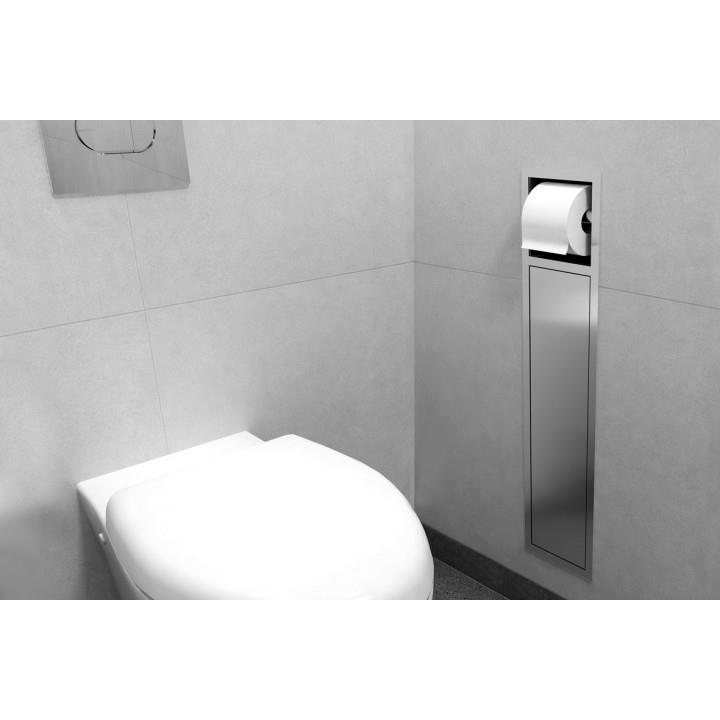 HỘP ĐỂ GIẤY VỆ SINH & CHAI NƯỚC TẮM ÂM TƯỜNG