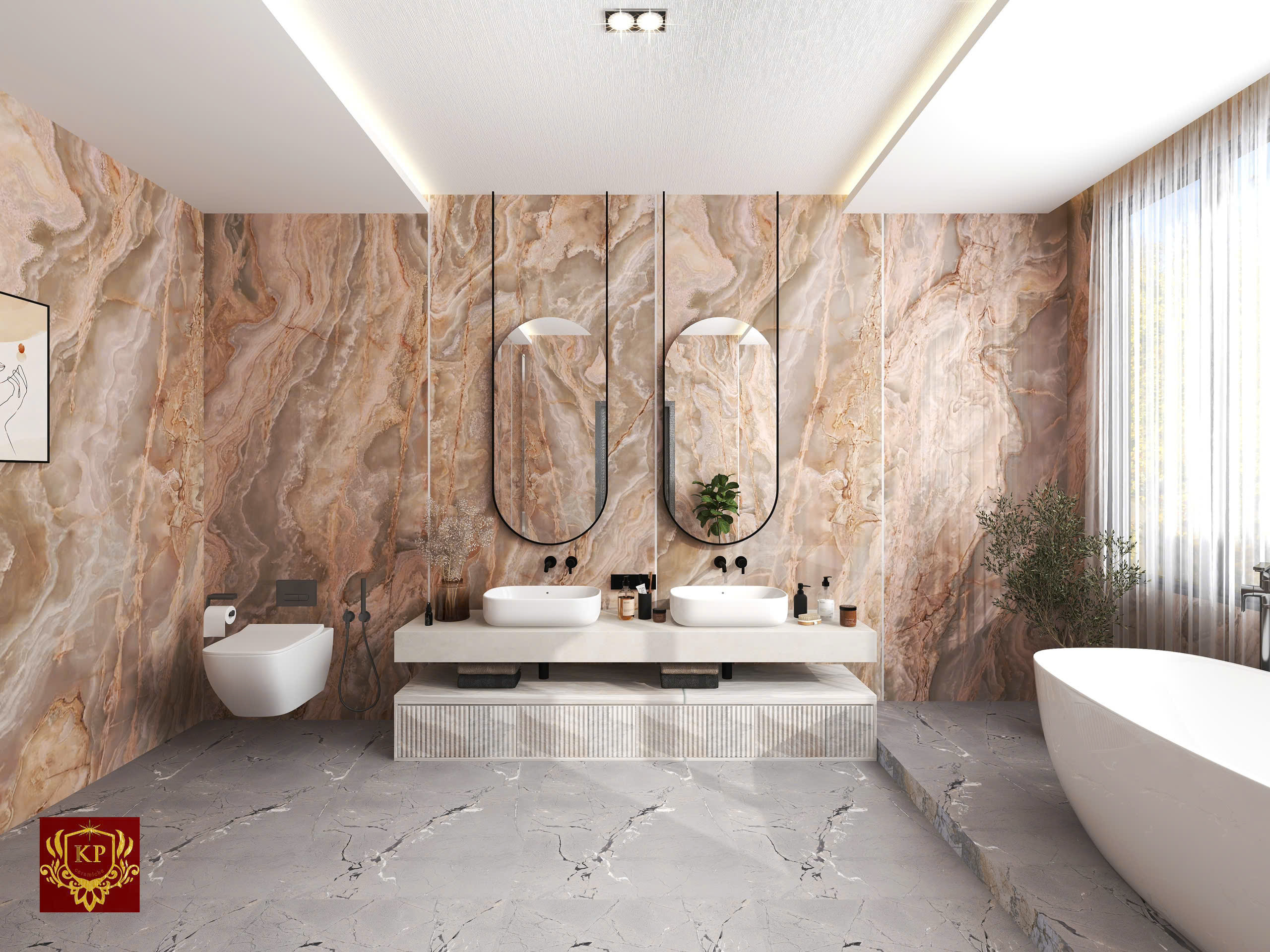 GẠCH ỐP VỆ SINH ITALY