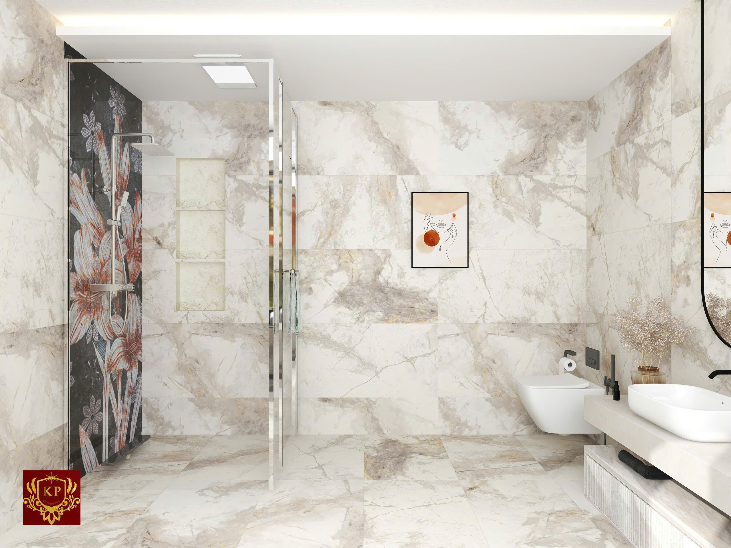 GẠCH ỐP VỆ SINH ITALY