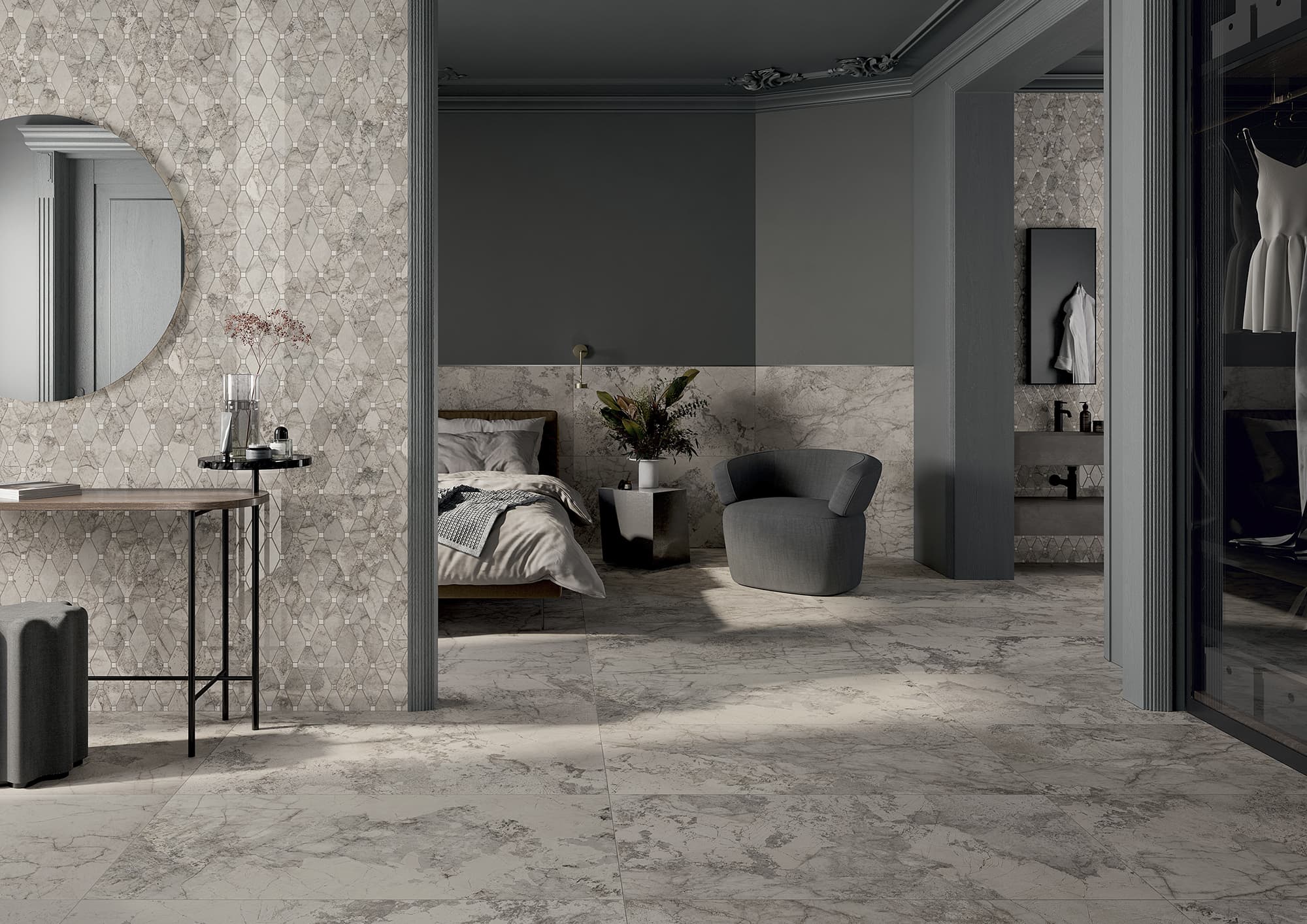 GẠCH  GEMSTONE GREY LP RT