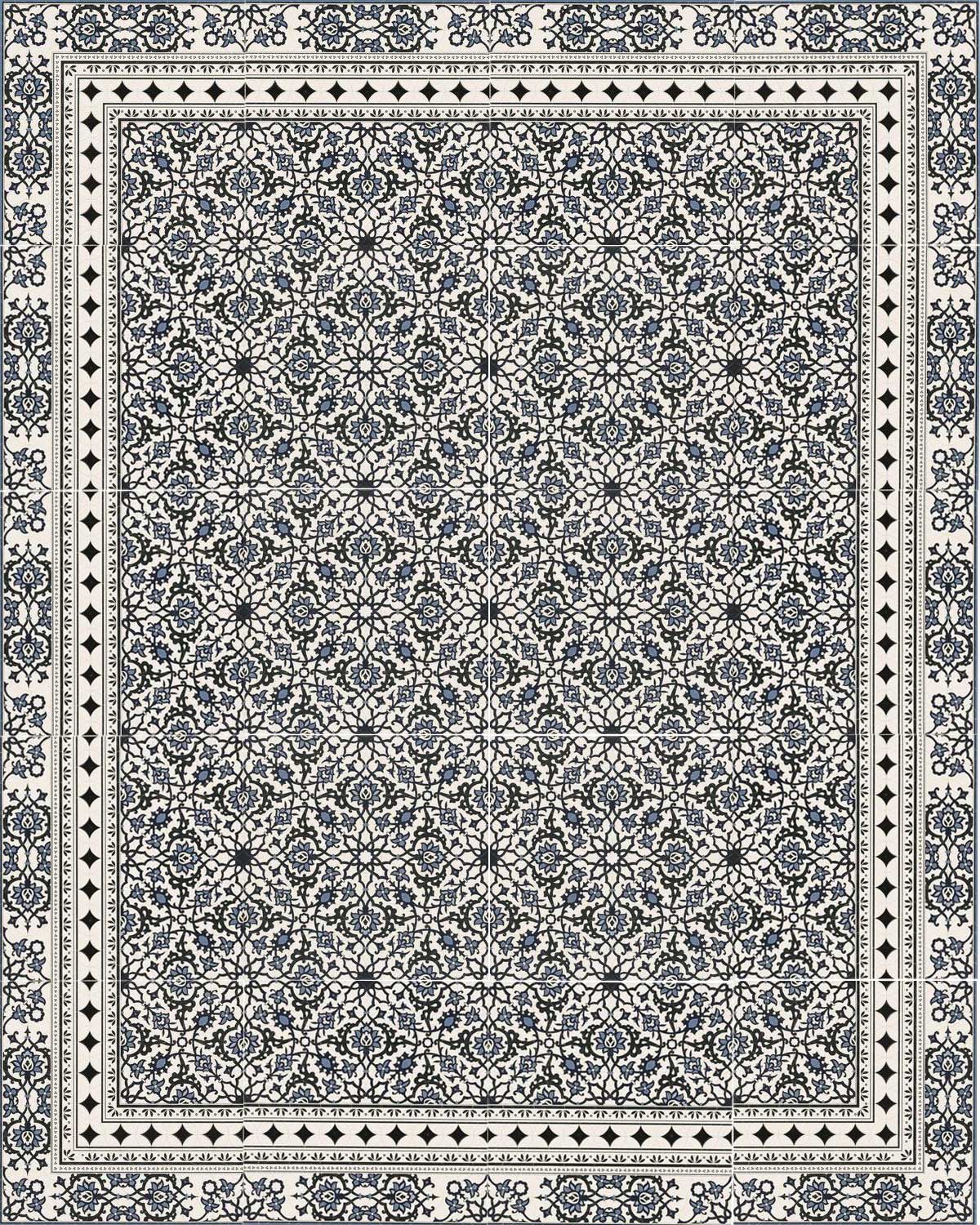 GẠCH BÔNG NHẬP KHẨU TÂY BAN NHA 440*440