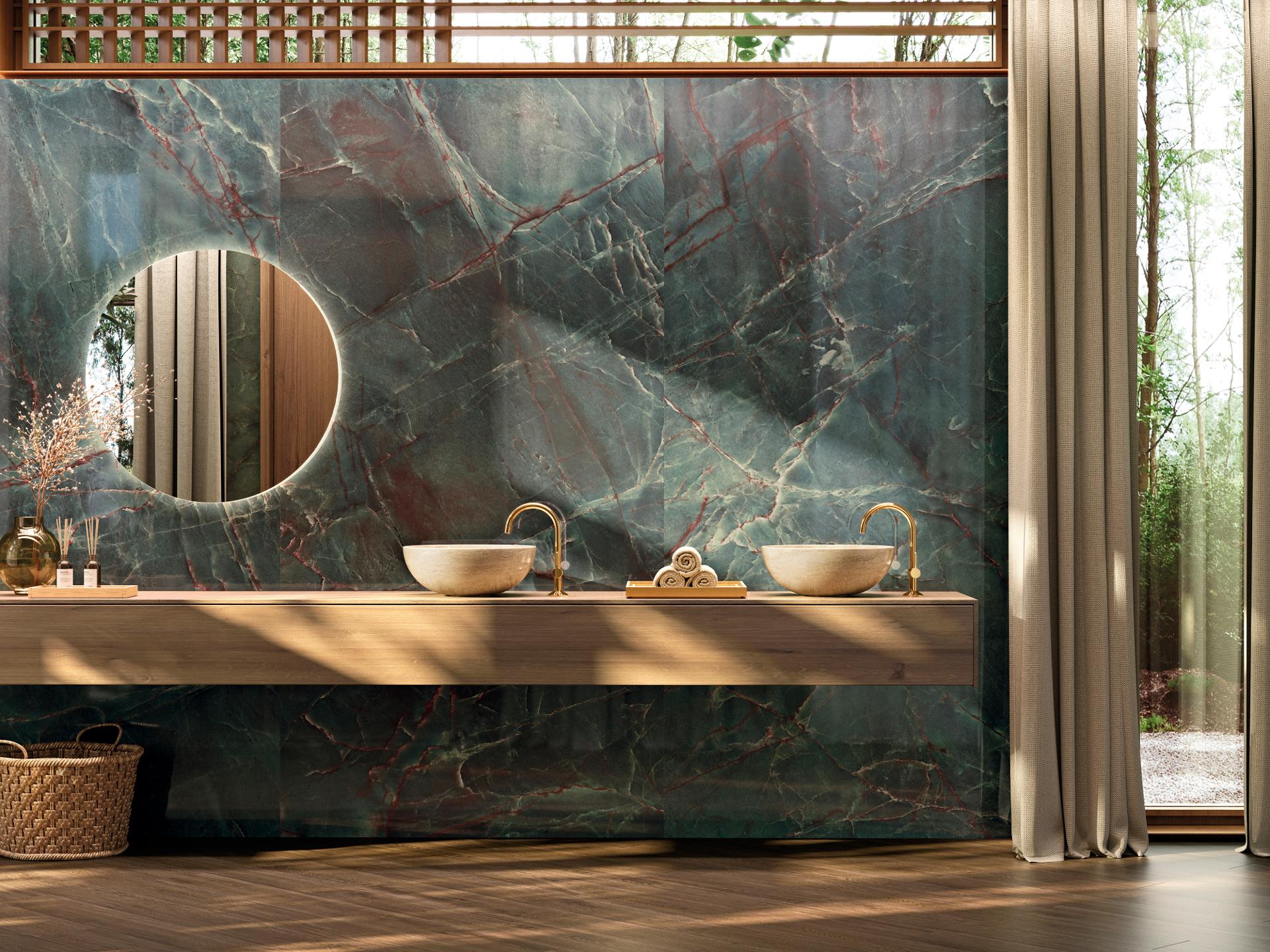 PORCELANOSA   EMERALD GREEN POLISHED