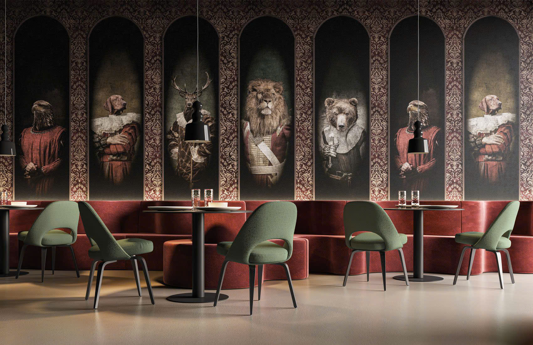 GIẤY, VẢI DÁN TƯỜNG ITALY