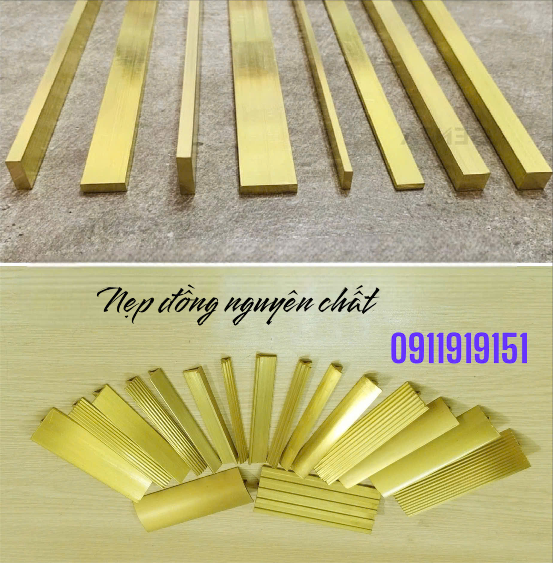 NẸP ĐỒNG NGUYÊN CHẤT