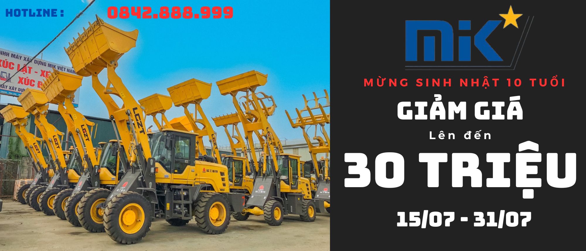 KỶ NIỆM 10 NĂM THÀNH LẬP CÔNG TY MIK VIỆT NAM