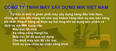 CÔNG TY TNHH MÁY XÂY DỰNG MIK VIỆT NAM