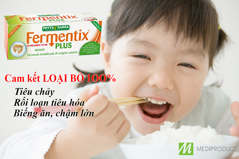 Trị tiêu chảy Fermentix Plus-Nghiên cứu mới trên người bệnh ỉa chảy cấp