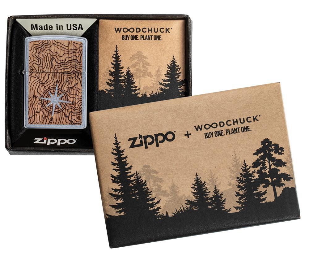 Zippo WOODCHUCK USA Compass 49055