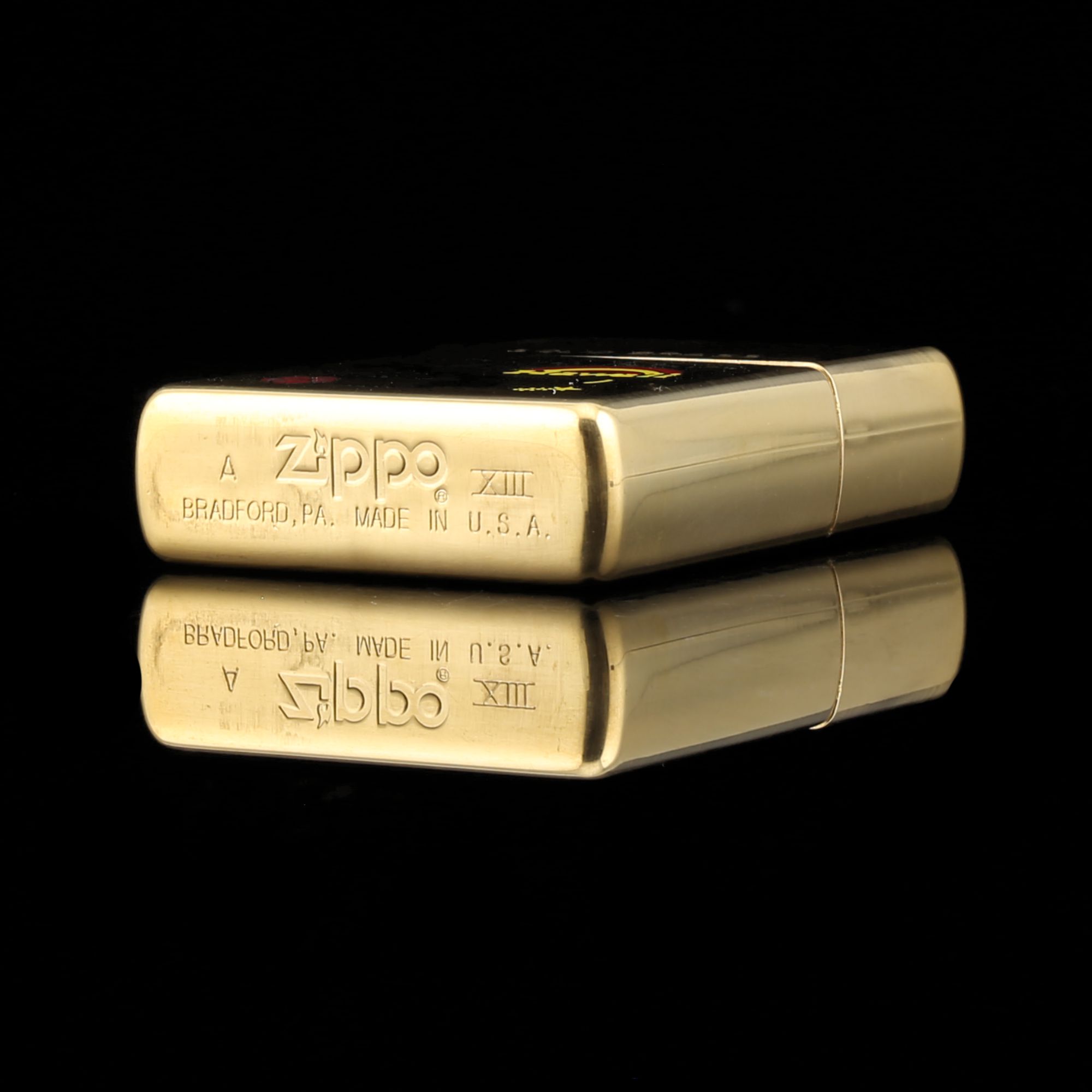 Zippo-SOLID-BRASS-THE-PARADISE-OF-THE-PACIFIC-HAWAII-A-XIII-1997-dong-nguyen-khoi-co-la-ma-quy-hiem