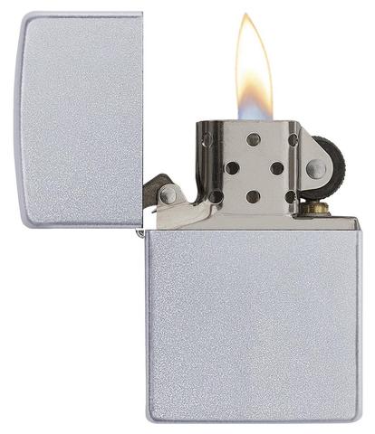 Zippo Satin Chrome đẹp độc lạ