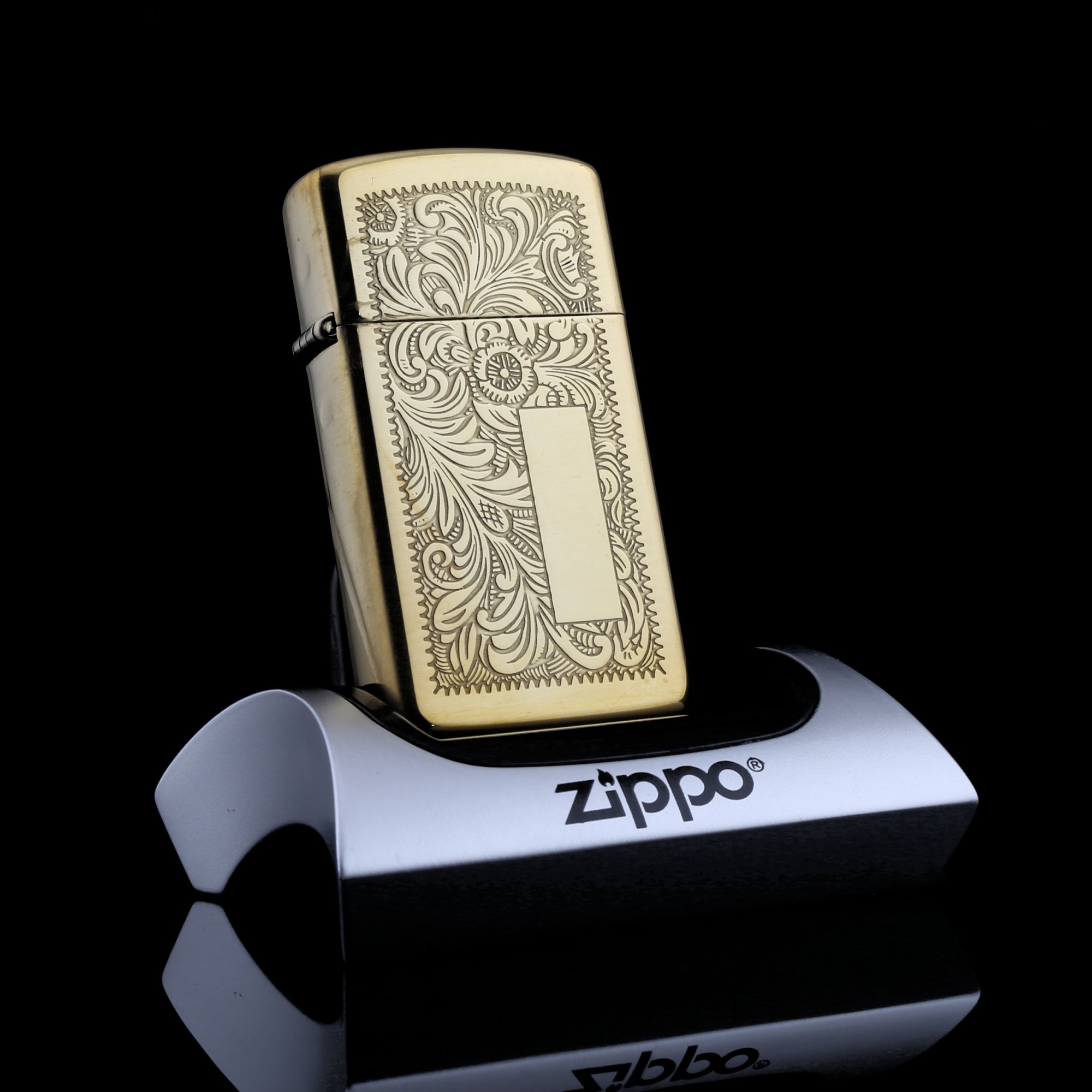 Zippo-slim-FLOWER-VETENIAN-GOLD-BRASS-1991-dong-nguyen-khoi-hoa-tiet-vang-hoa-gia-tri-suu-tam-cao