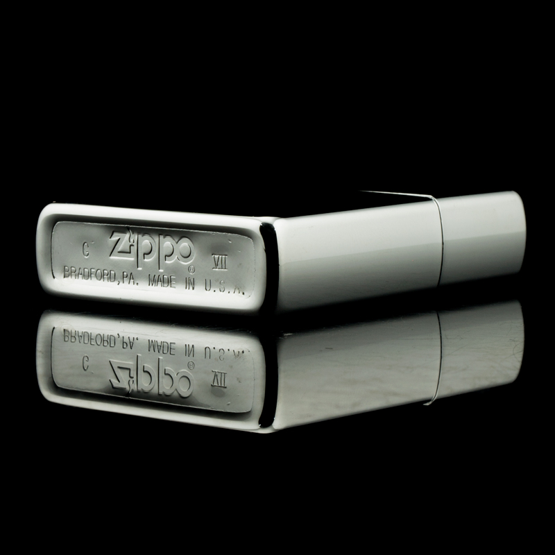 Zippo 1991 Pen Lighter Hộp Qùa Zippo Và Viết Zippo Chrome Trơn