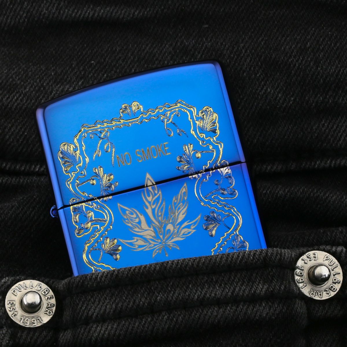 Zippo No Smoke No Life tinh tế