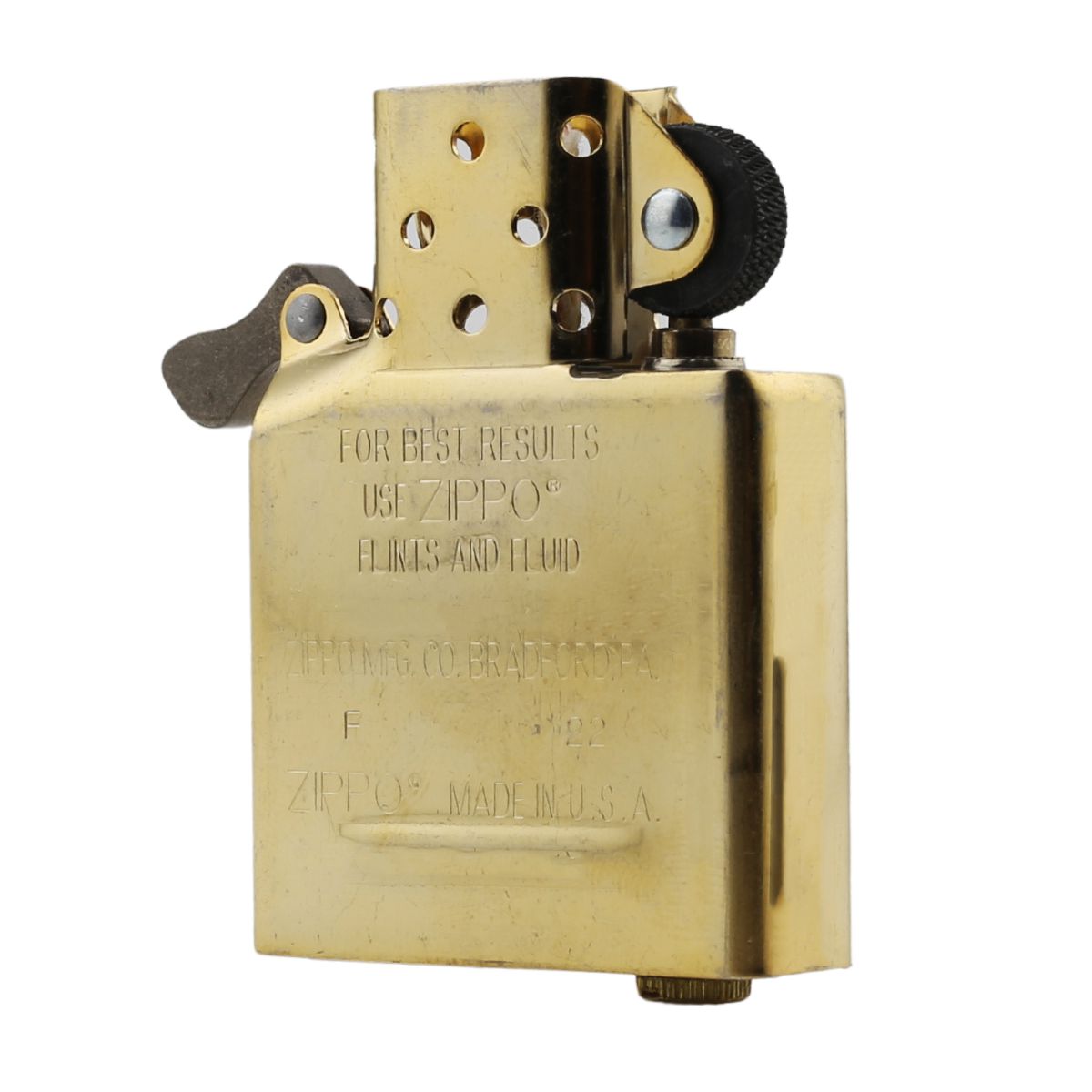 Ruột Zippo Chính Hãng Zin Thép Mạ Vàng Ruột Zippo Chính Hãng Zin Thép Mạ Vàng