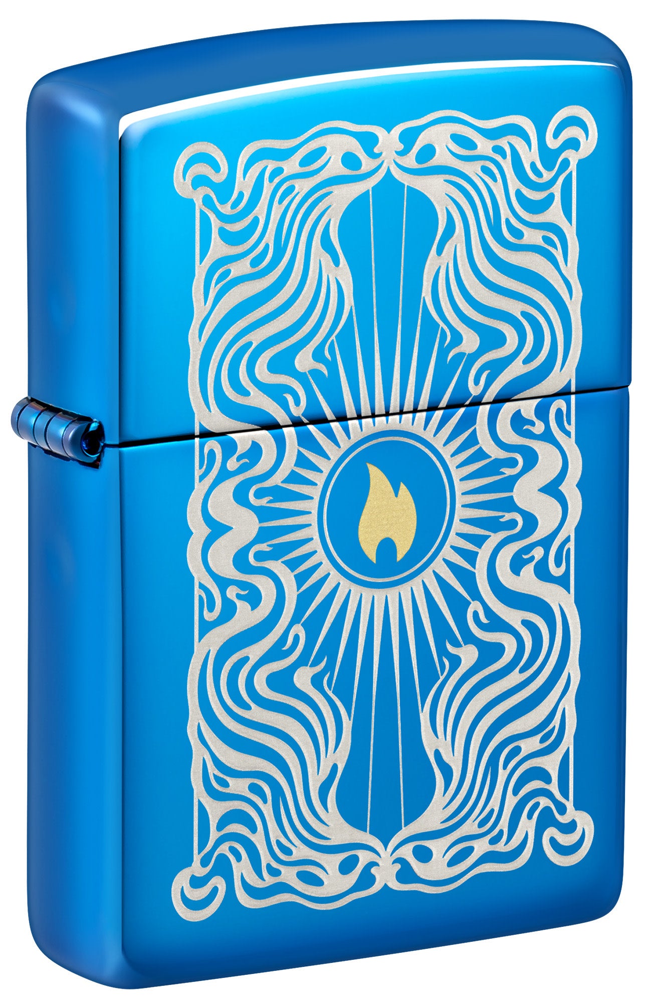 hop-quet-zippo-46424-fancy-flame-design-high-polish-blue