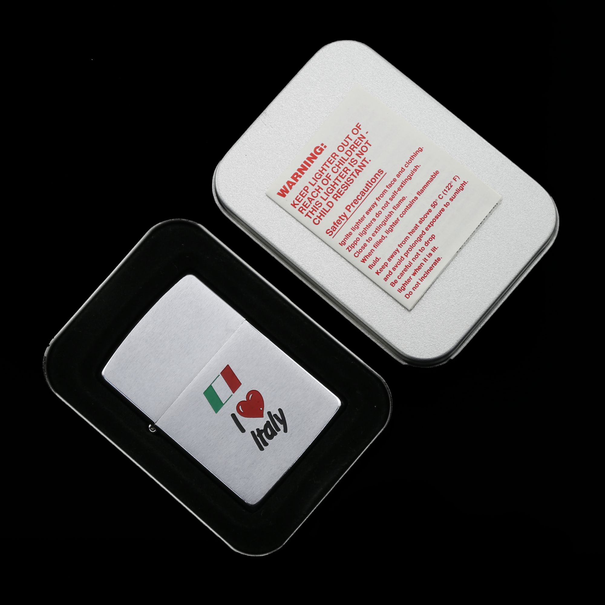 Zippo-classic-brushed-van-ngang-co-la-ma-in-hinh-co-italy-i-love-italy-sieu-hiem-chinh-sach-uu-dai