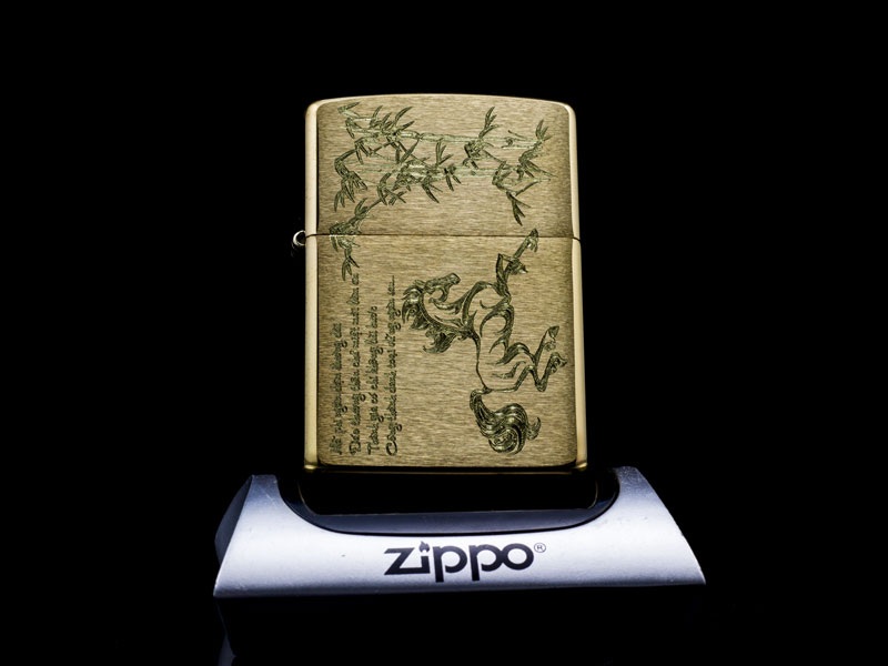 Zippo Khắc Mã Đáo Thành Công phong thủy