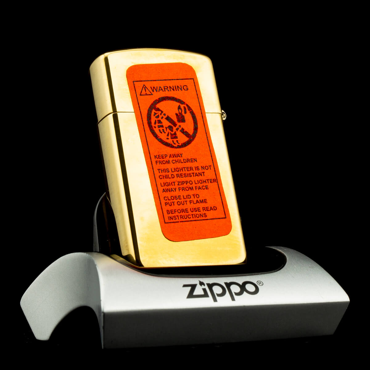 Zippo Slim Solid Brass 1932-1991 Chu Niên Đồng Nguyên Khối