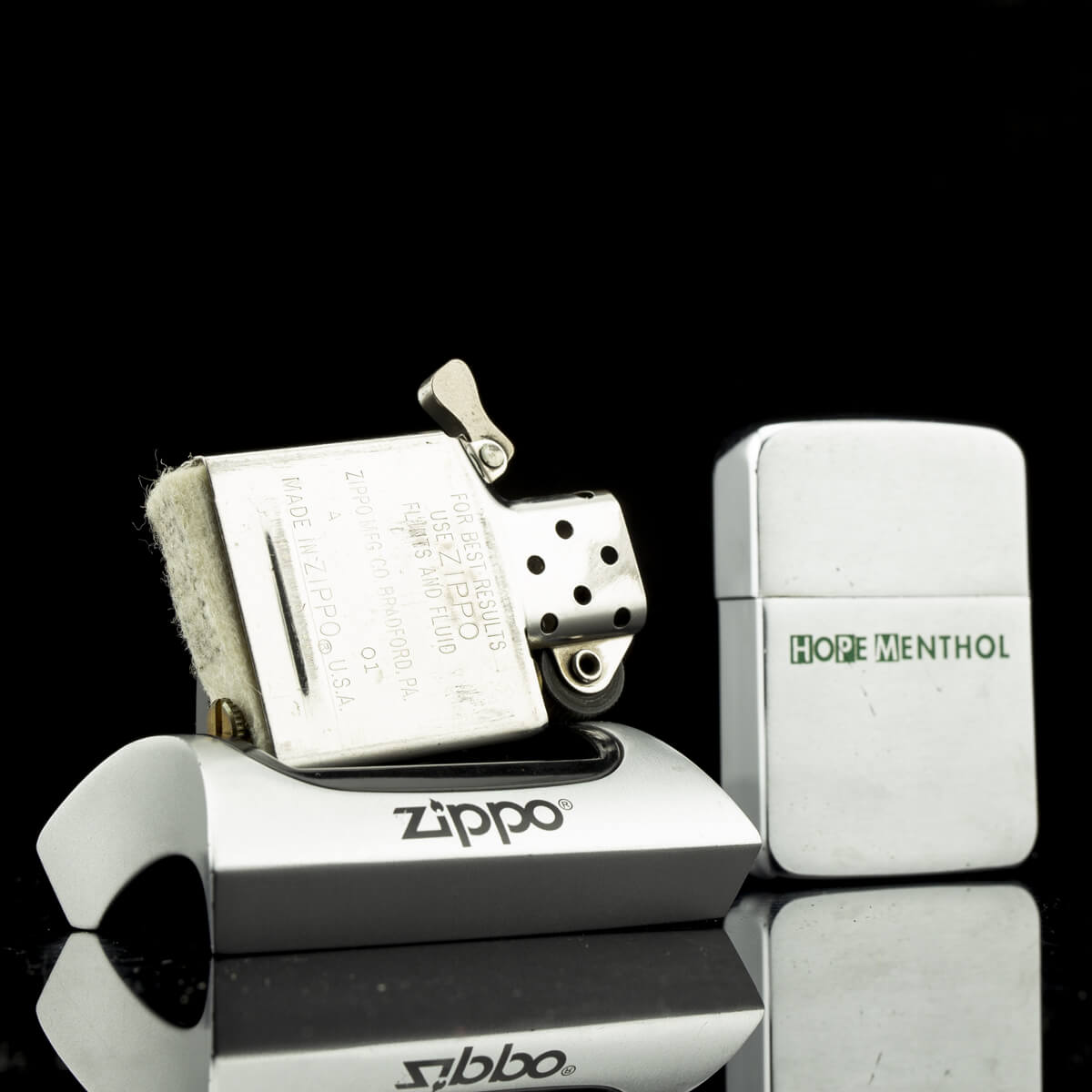 zippo HOPE 1941 レプリカ 底面刻印 A zippo HP-