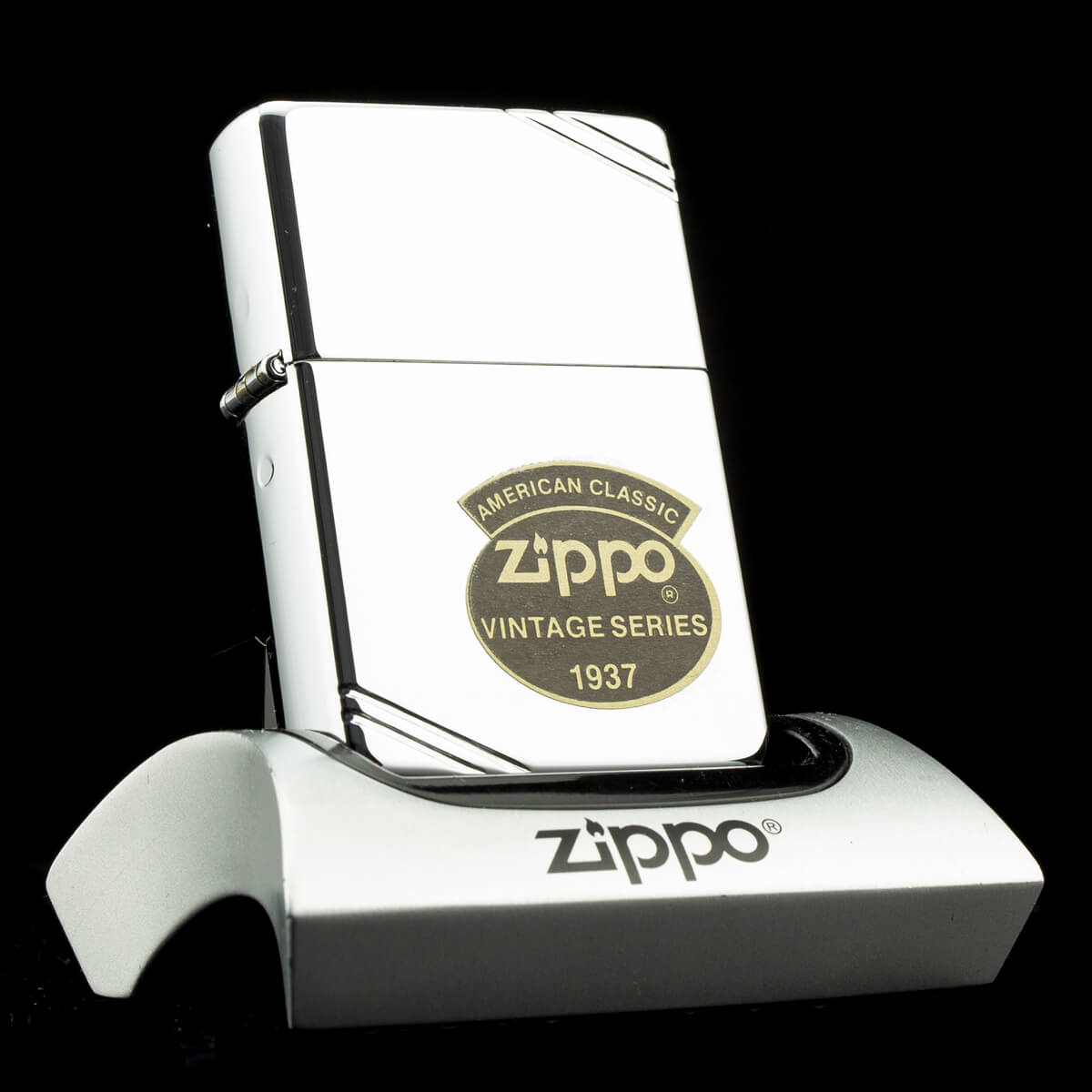 bat-lua-zippo-vintage-1937-high-polished-chrome-1992-viii-chat-goc-bong