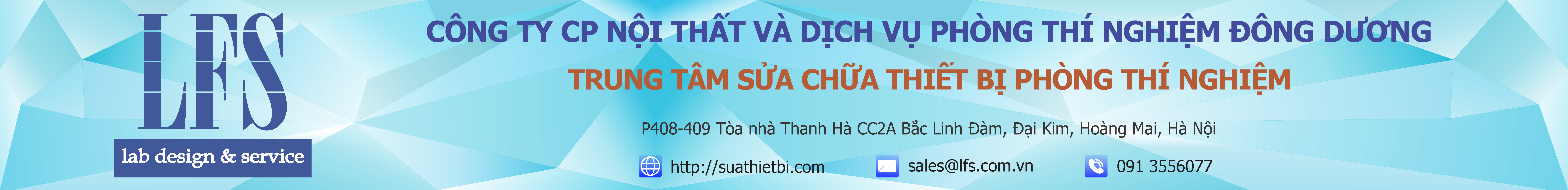 Công ty CP nội thất và dịch vụ phòng thí nghiệm Đông Dương