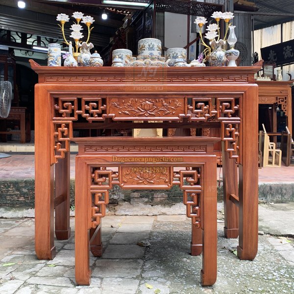bàn thờ gỗ mít đẹp