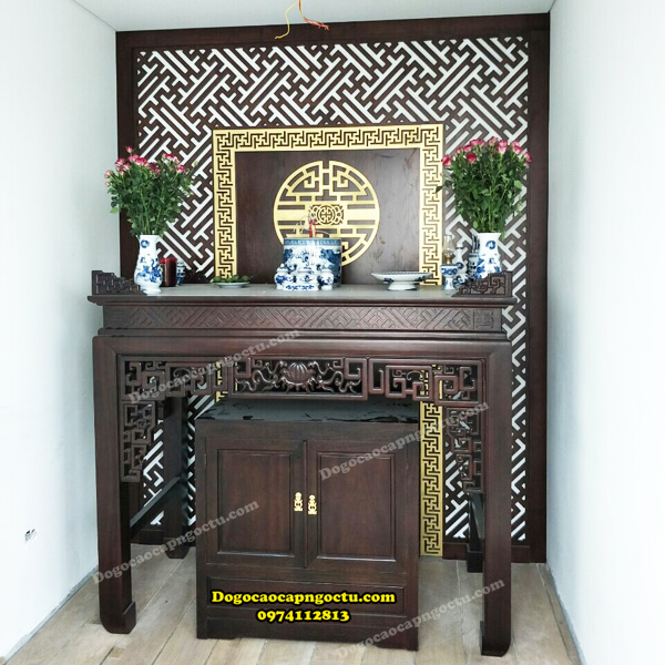 mẫu bàn thờ đẹp hiện đại