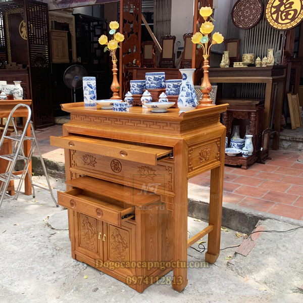 bàn thờ gỗ sồi có tốt không