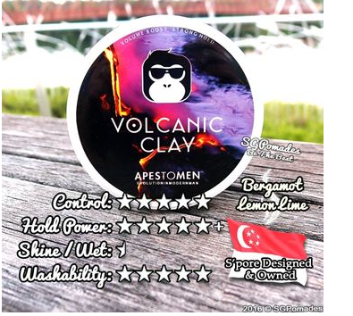 Sáp vuốt tóc nam Volcanic Clay chất lượng tốt