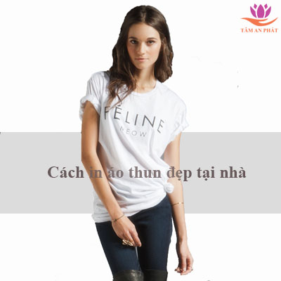 Cách in áo tại nhà