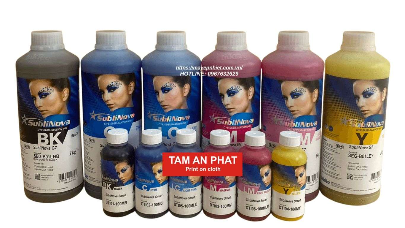 Giải mã 4 loại mực in chuyển nhiệt phổ biến: bạn đang dùng đúng hay sai