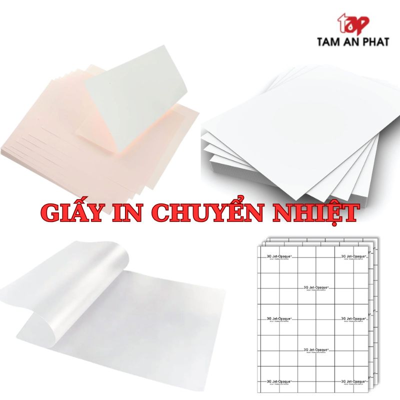 Giấy In Chuyển Nhiệt Dùng Cho Vải Sáng & Tối – Phân Biệt Chi Tiết