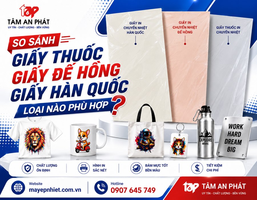 So sánh giấy thuốc, giấy đế hồng, giấy Hàn Quốc: Loại nào phù hợp?