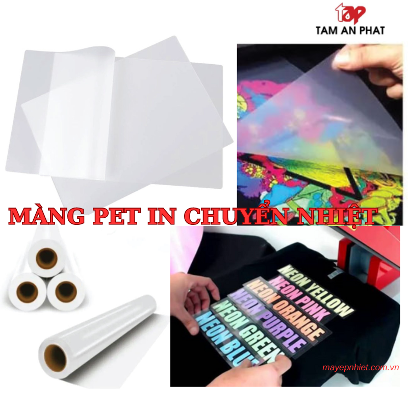 cuộn màng pet in chuyển nhiệt khổ 60cm