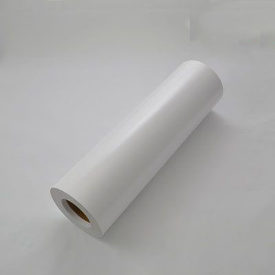Decal in cắt PVC Trung Quốc màu trắng khổ 0,61x50m