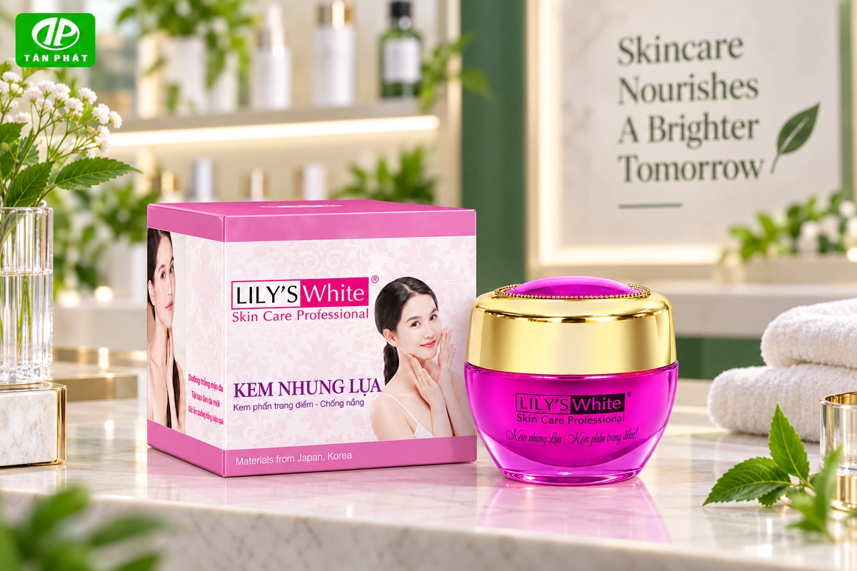 Hộp giấy đựng hũ kem dưỡng da theo quy cách riêng