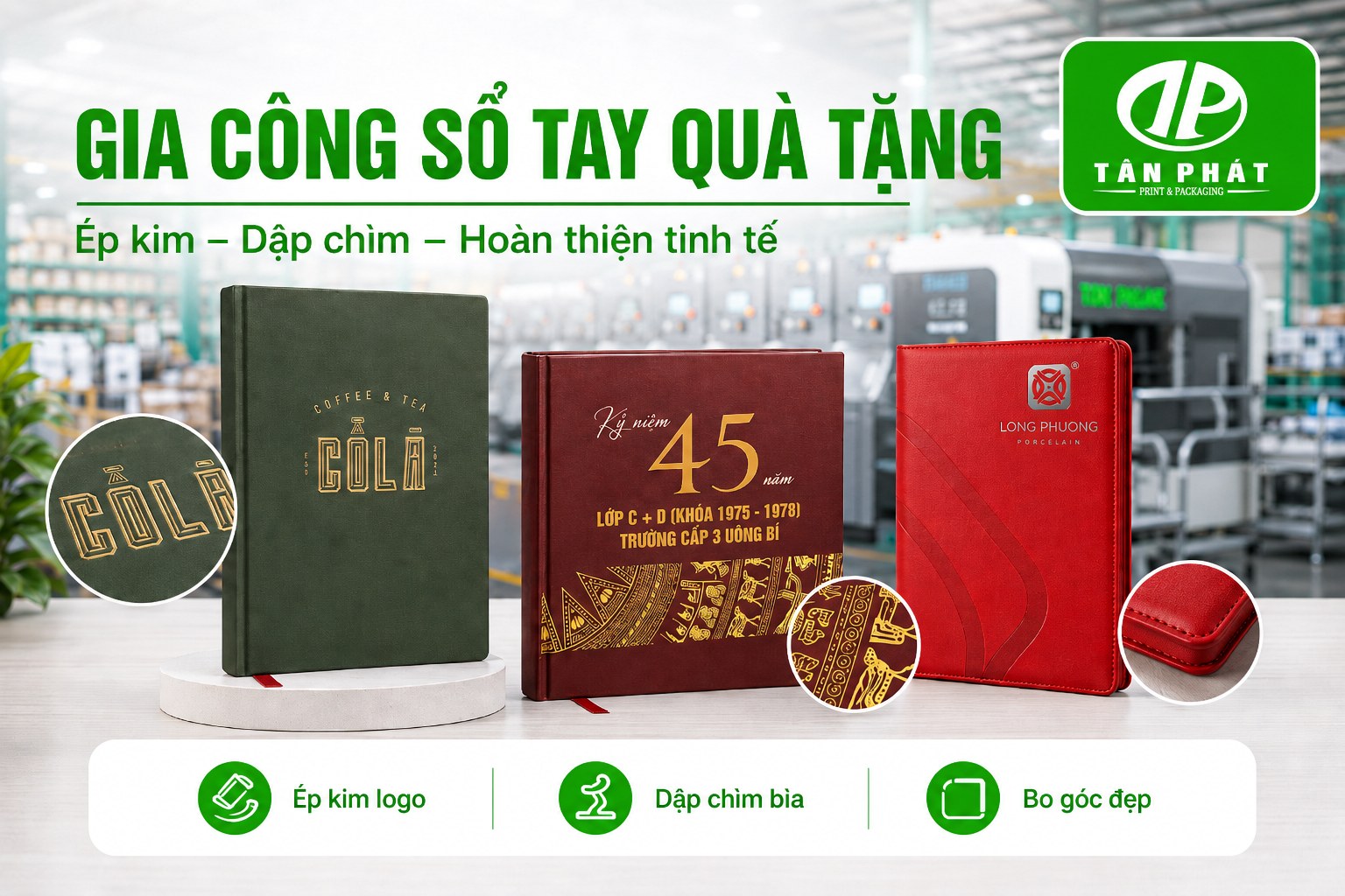 quy cách in sổ tay quà tặng