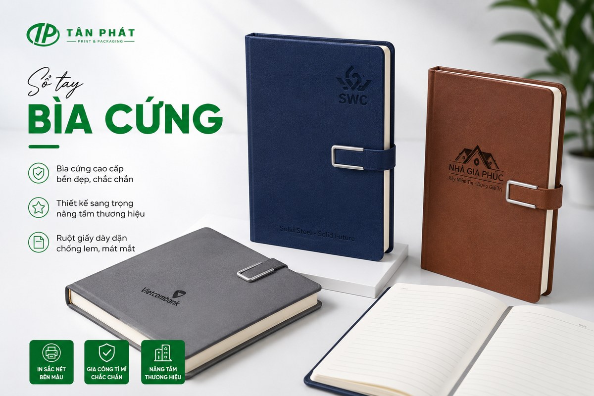 in sổ tay bìa cứng doanh nghiệp