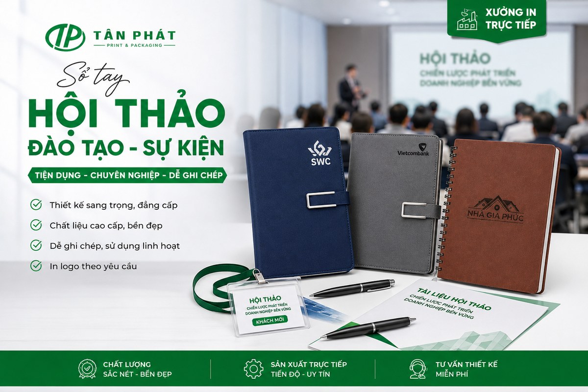 sổ tay hội thảo đào tạo doanh nghiệp