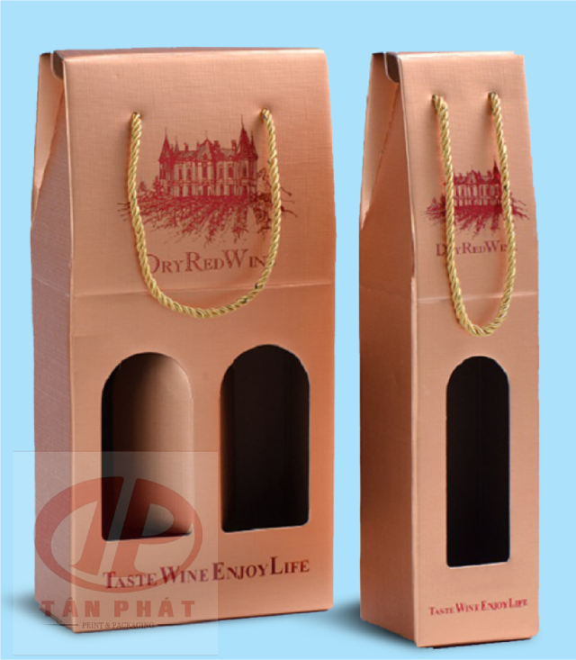 Túi đựng rượu đôi