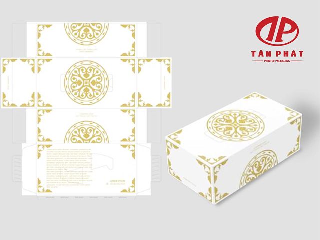 Mẫu thiết kế hộp đựng khăn giấy