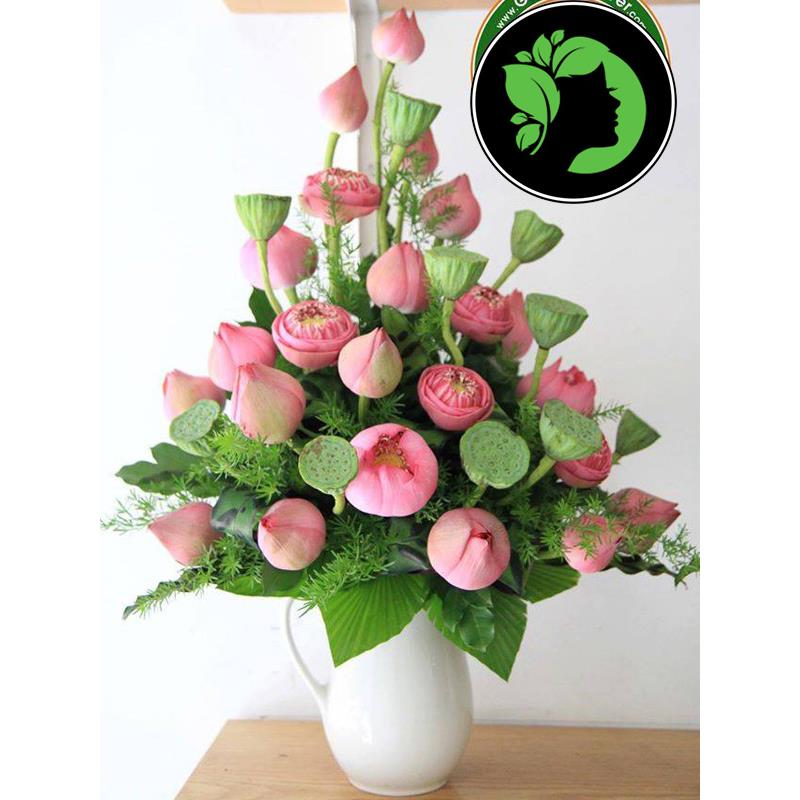 Hoa giỏ cao cấp DHCM13